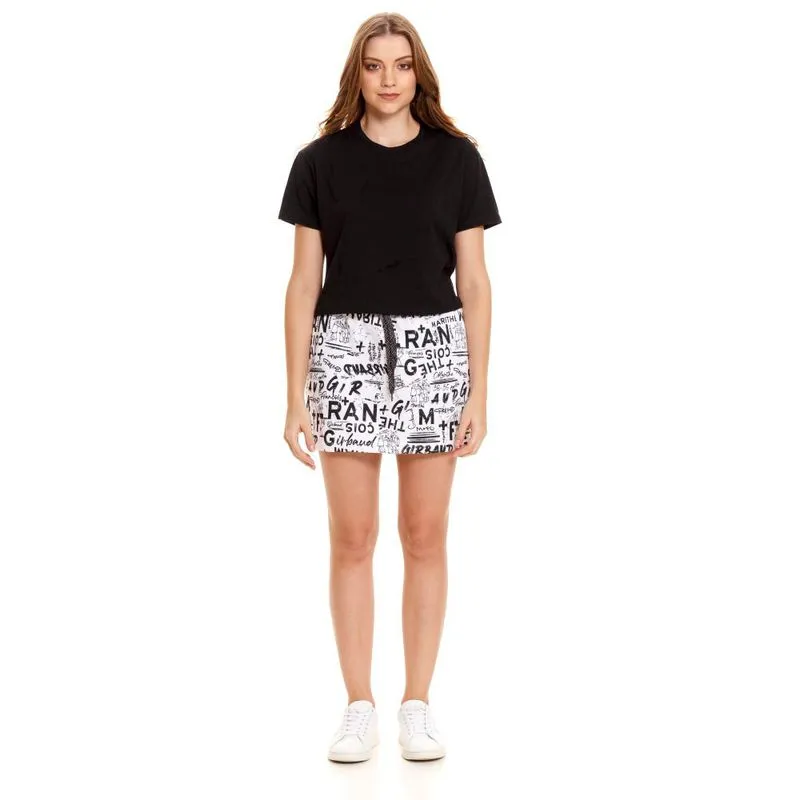 Falda Media Para Mujer Girbaud