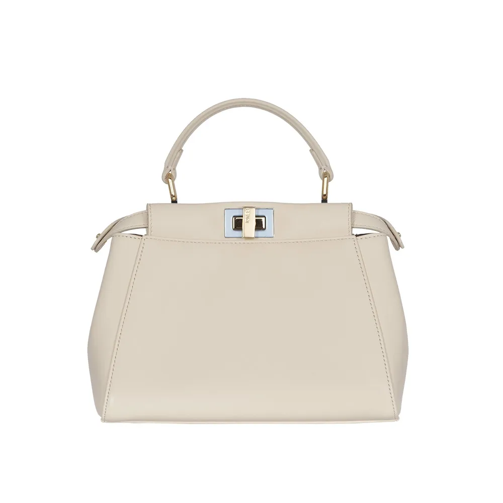 Fendi Bolso Iconic Mini Peekaboo Blanco