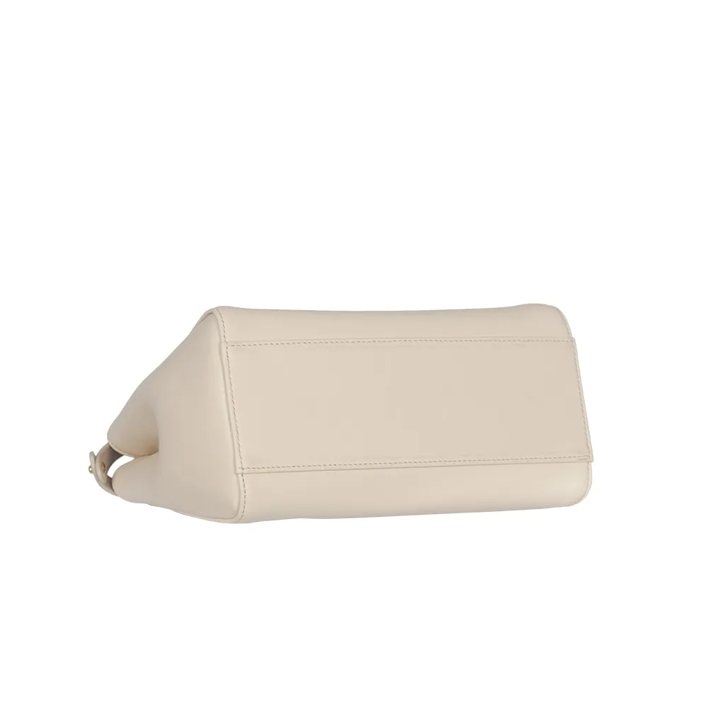 Fendi Bolso Iconic Mini Peekaboo Blanco