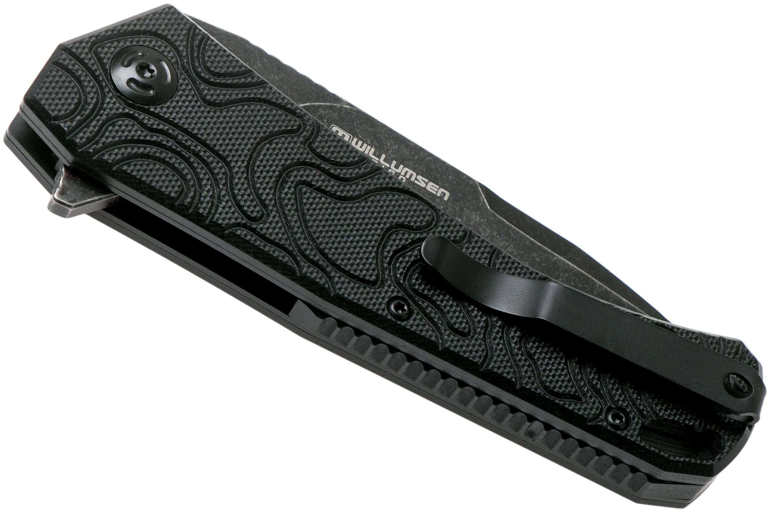 FOX KNIVES ECHO 1 BF746 BLACK FOX, BLACK G10 NAVAJA, MIKKEL WILLUMSEN DESIGN