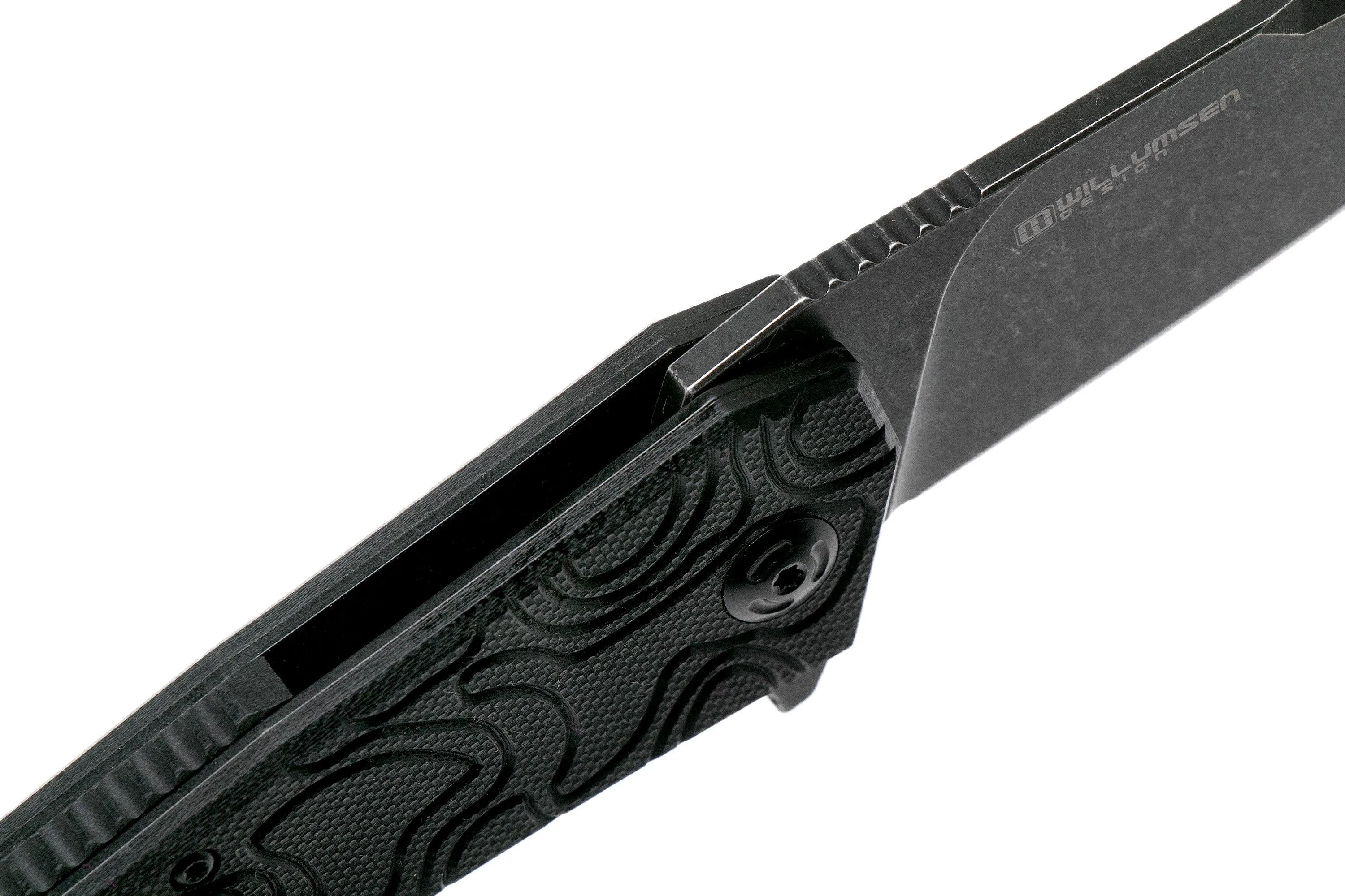 FOX KNIVES ECHO 1 BF746 BLACK FOX, BLACK G10 NAVAJA, MIKKEL WILLUMSEN DESIGN