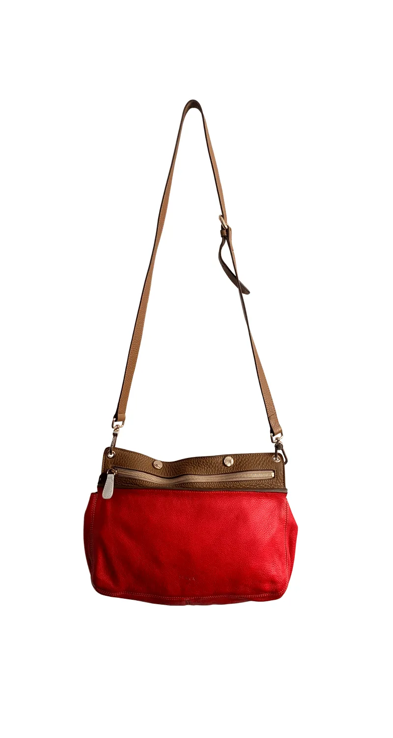 FURLA Cartera Color Block Crossbody