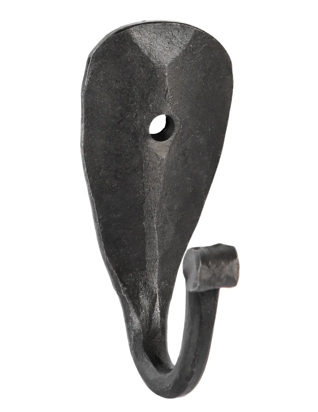 Gancho medieval de pared forjado a mano