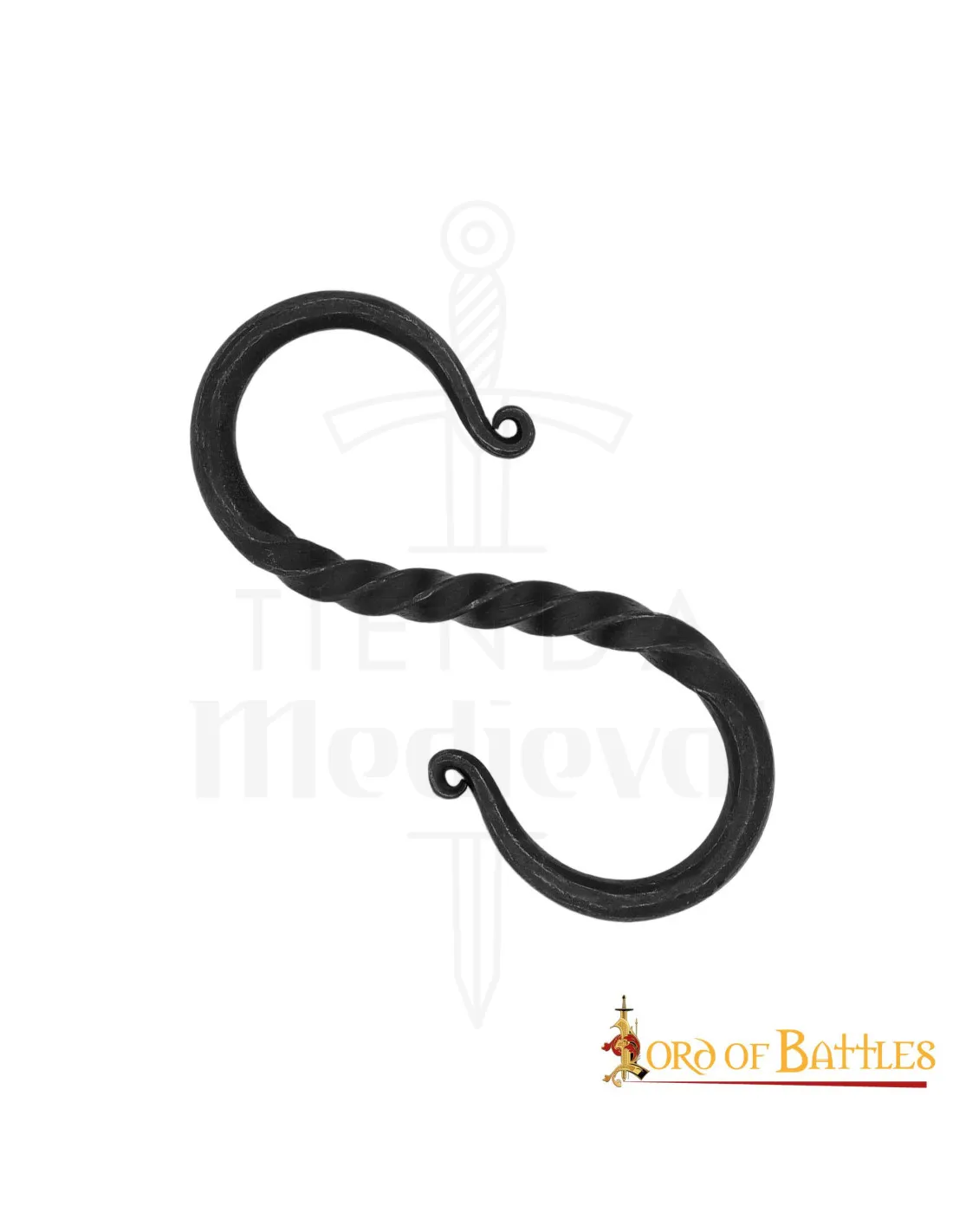 Gancho medieval para colgar utensilios de cocina