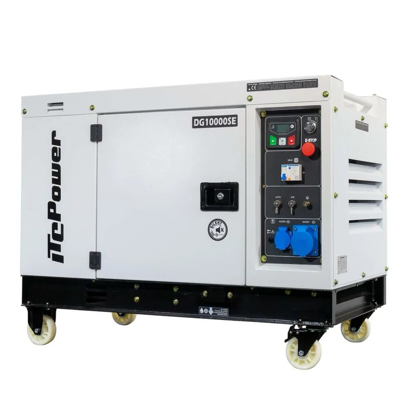 Generador eléctrico insonorizado ITC Power DG10000SE | Diésel