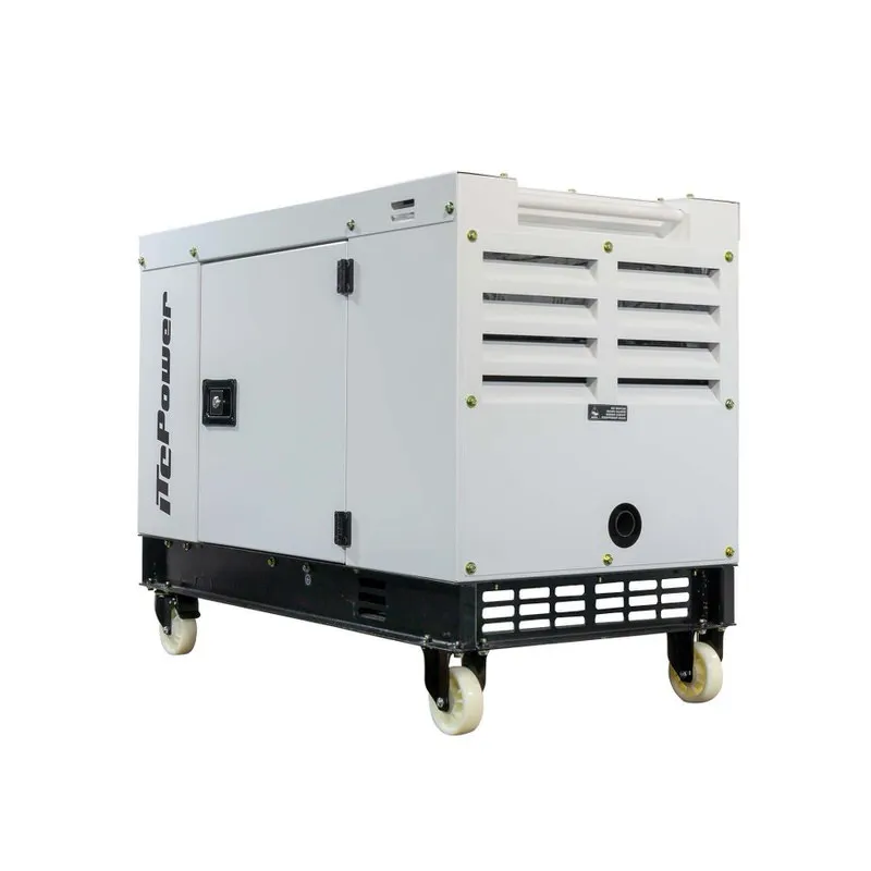 Generador eléctrico insonorizado ITC Power DG10000SE | Diésel