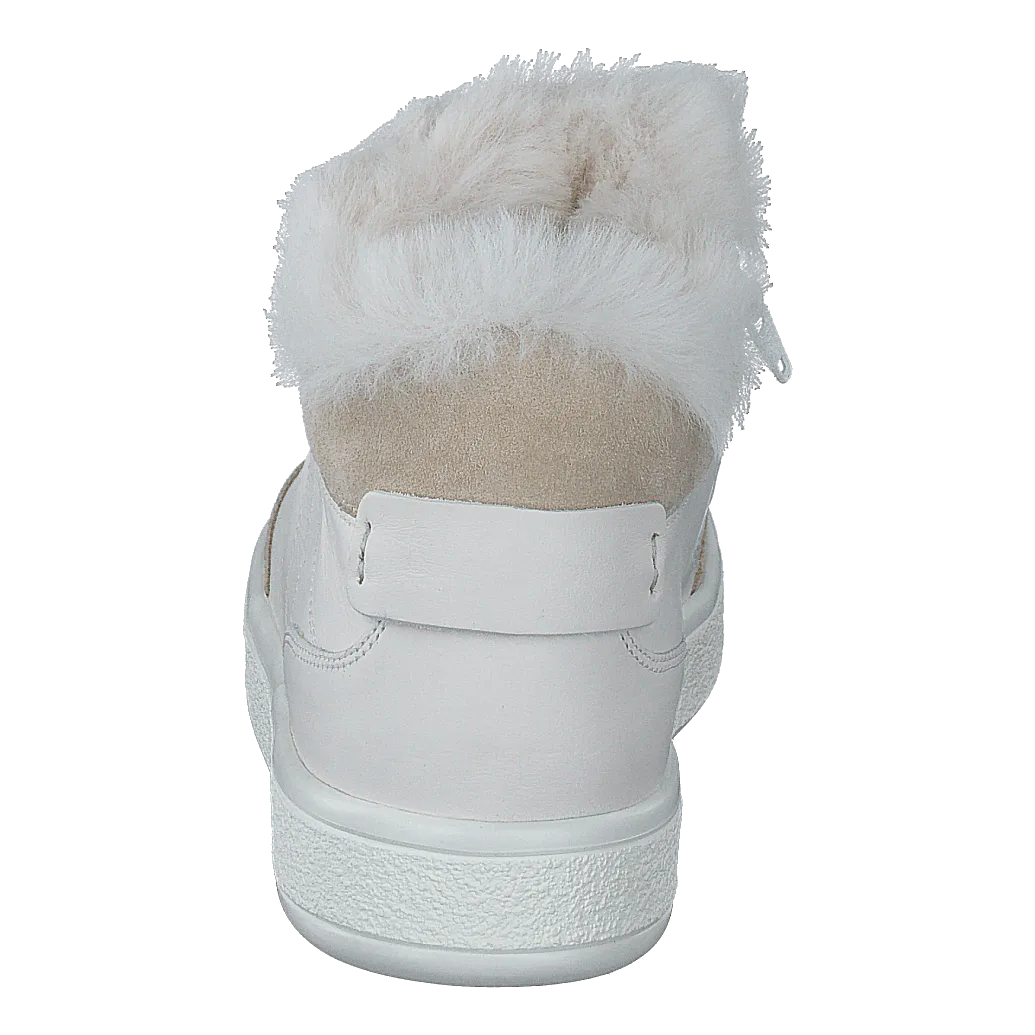 GEOX CALZADO D LEELU' A  NAPPA+SUEDE OFF WHITE/LT TAUPE