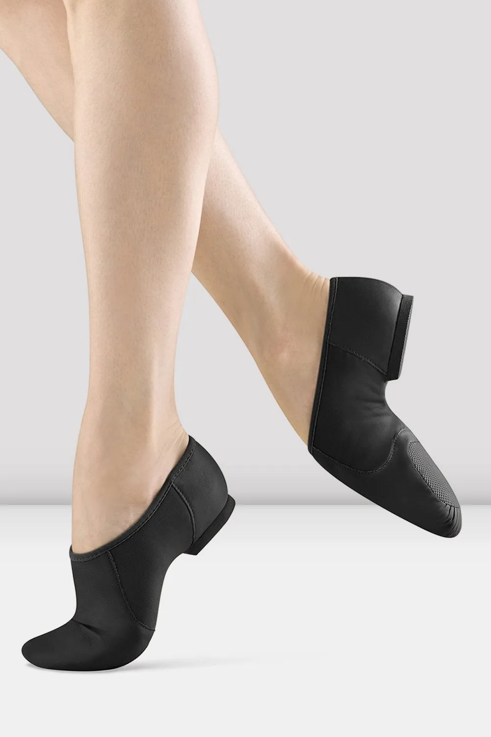 GIRLS NEOFLEX SLIP ON LEATHER JAZZ SHOES
