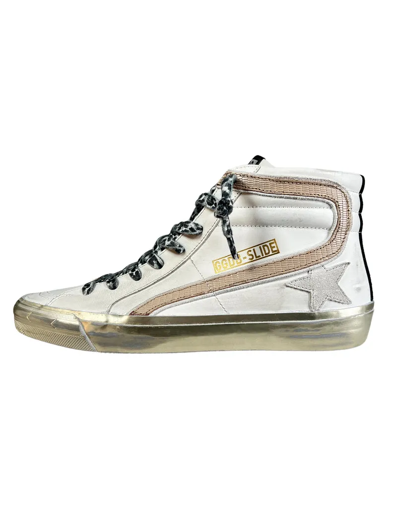 GOLDEN GOOSE Zapatilla Slide Animal Print