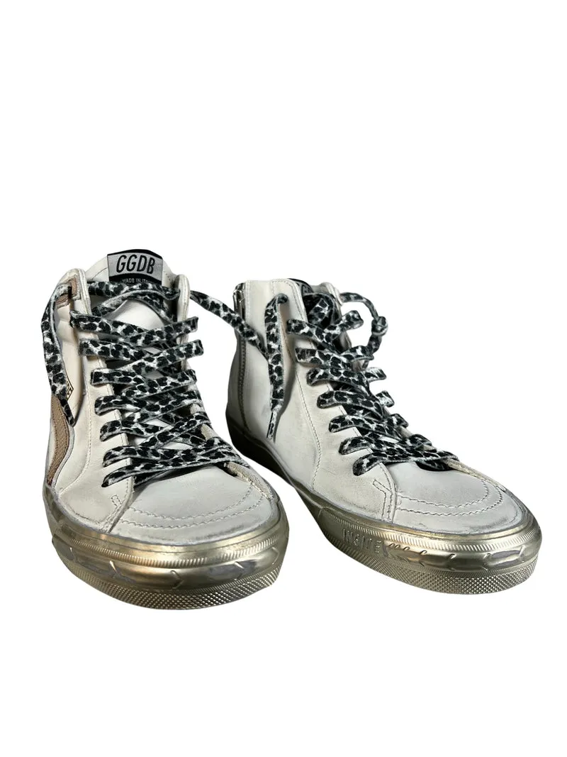 GOLDEN GOOSE Zapatilla Slide Animal Print