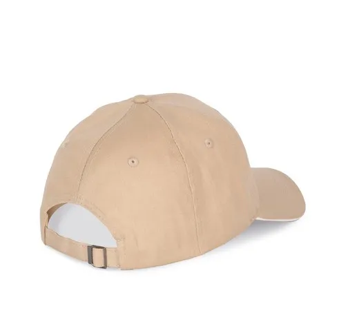 GORRA CON SáNDWICH CONTRASTADO  6 PANELES