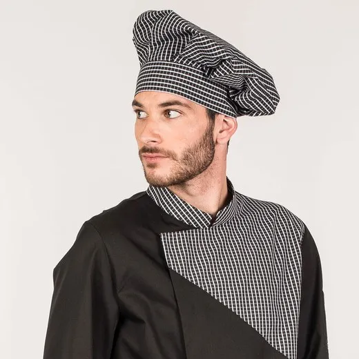 Gorro Gran Chef Con Velcro Cuadro Lutos