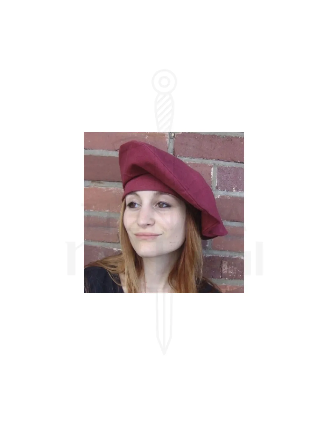 Gorro renacentista algodón
