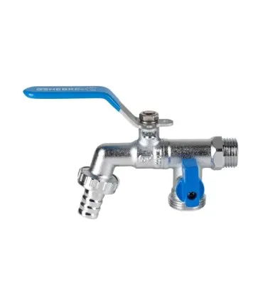 GRIFO ESFERA JARDIN DOS SALIDAS RACOR MANGUERA GENEBRE 1/23/4'' 3059D0405