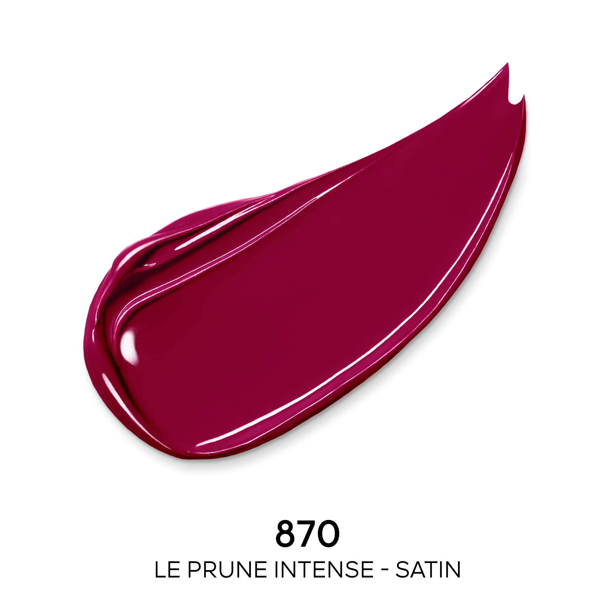 GUERLAIN ROUGE G LA RECARGA  EL LáPIZ LABIAL PERSONALIZABLE DE CUIDADO EN   870 LE PRUNE INTENSE  SATIN