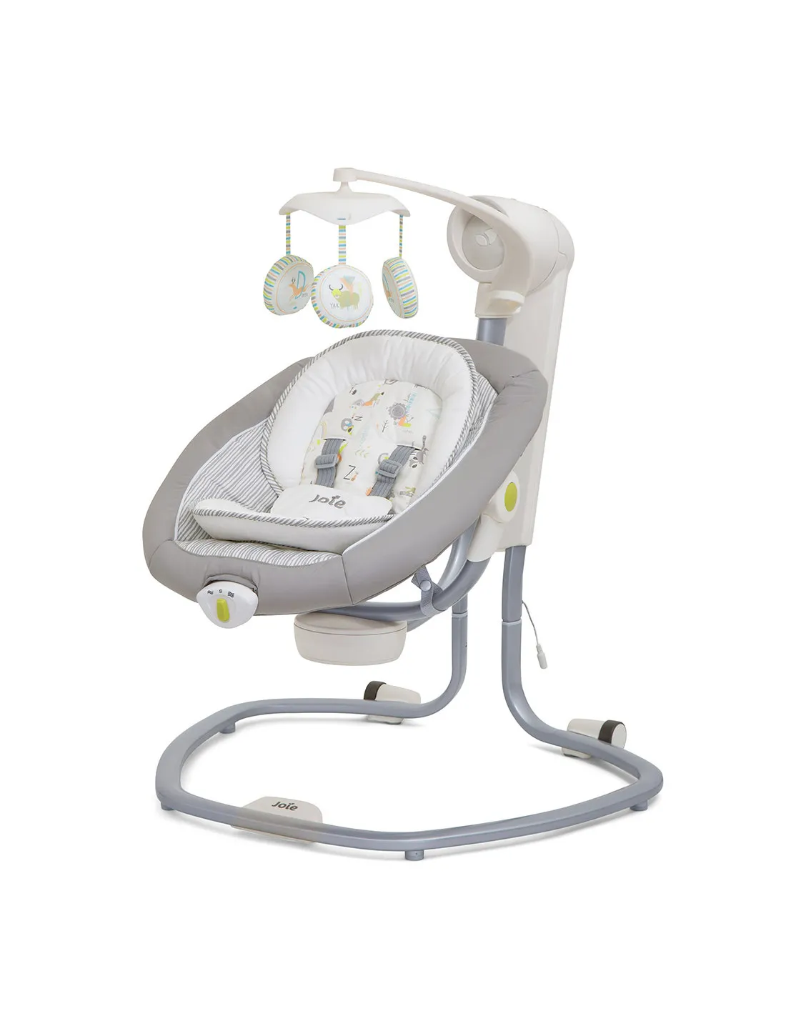 Hamaca bebé Serina Swivel Nature's Alphabet de Joie Baby