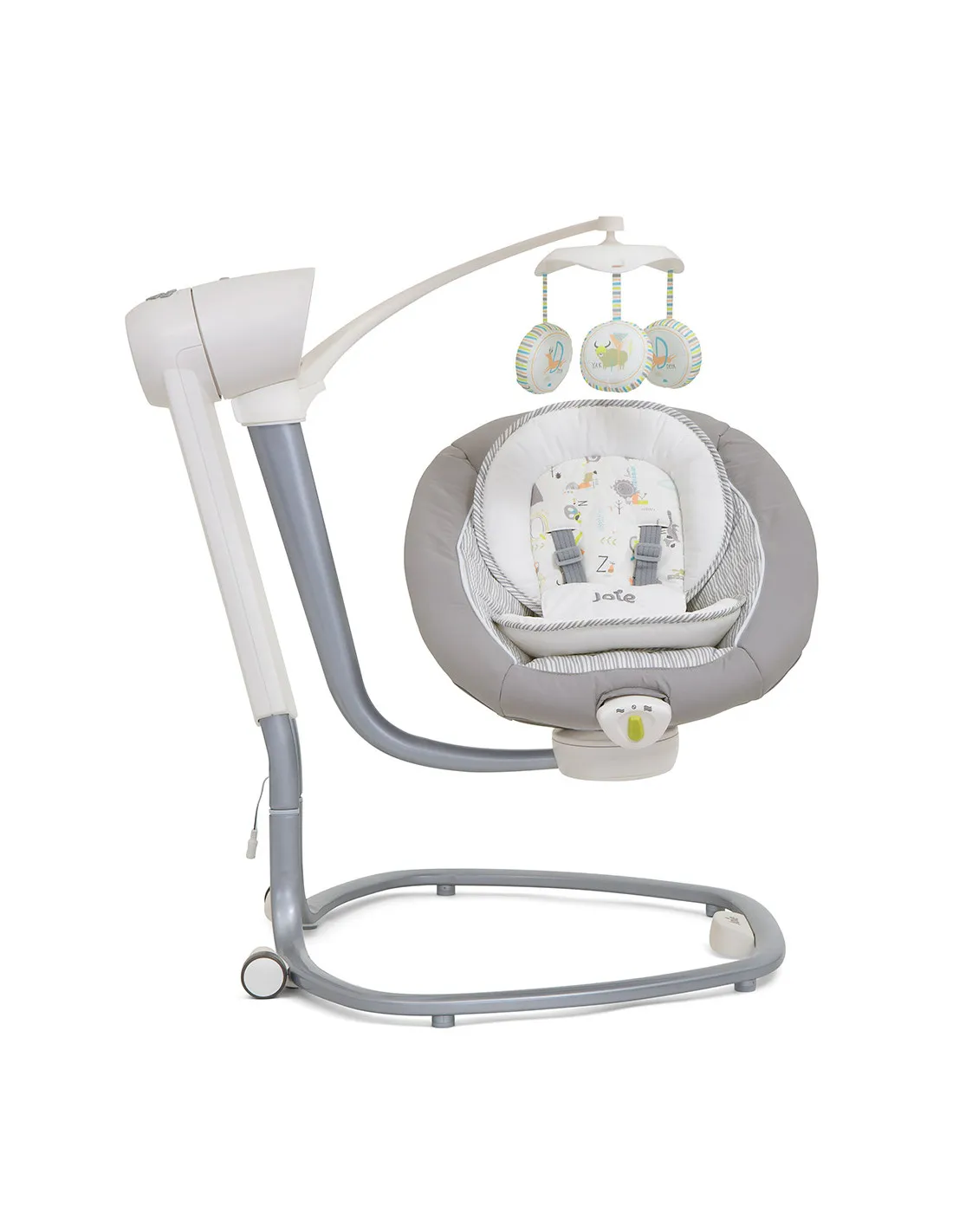 Hamaca bebé Serina Swivel Nature's Alphabet de Joie Baby