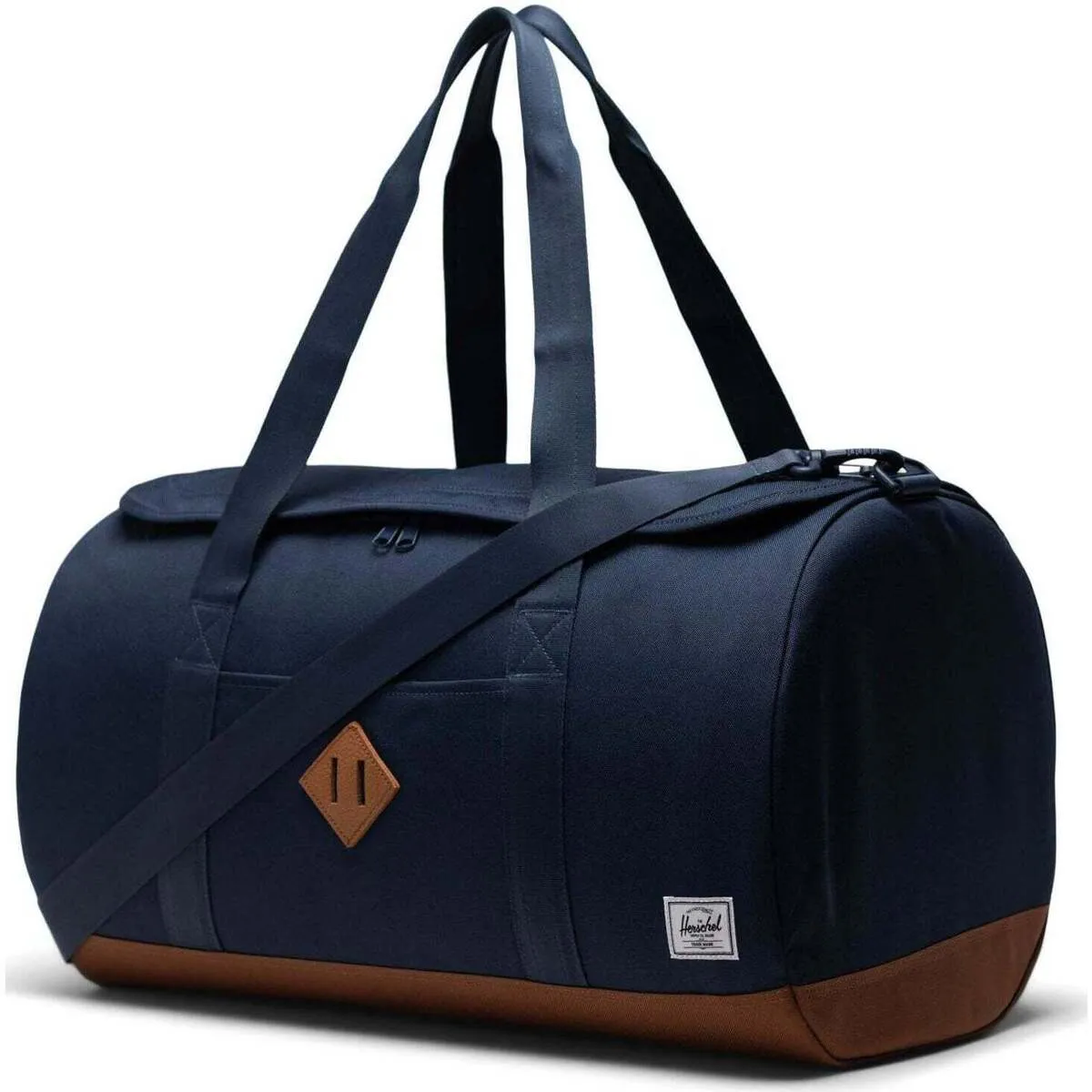 Herschel Heritage Duffle Navy/Saddle Brown