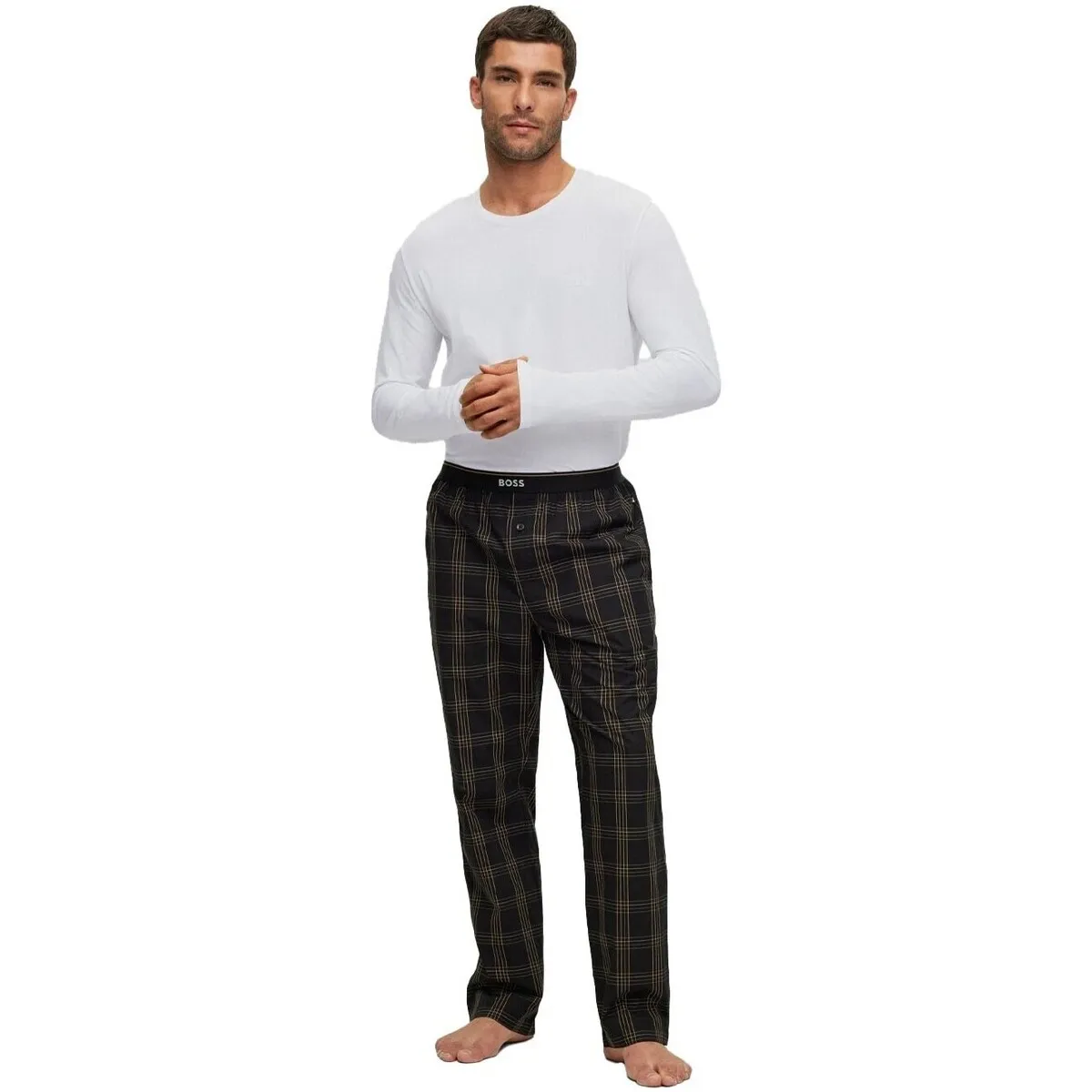 HUGO   CAMISETA LOUNGEWEAR DE ALGODóN