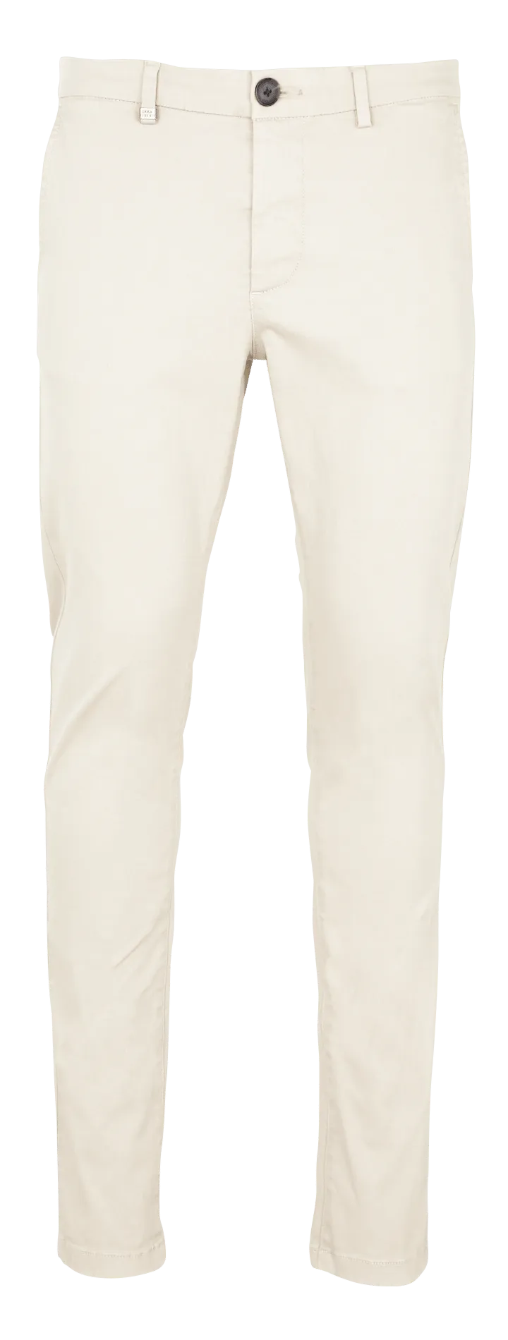 IKKS Pantalón chino de mezcla de algodón en beige
