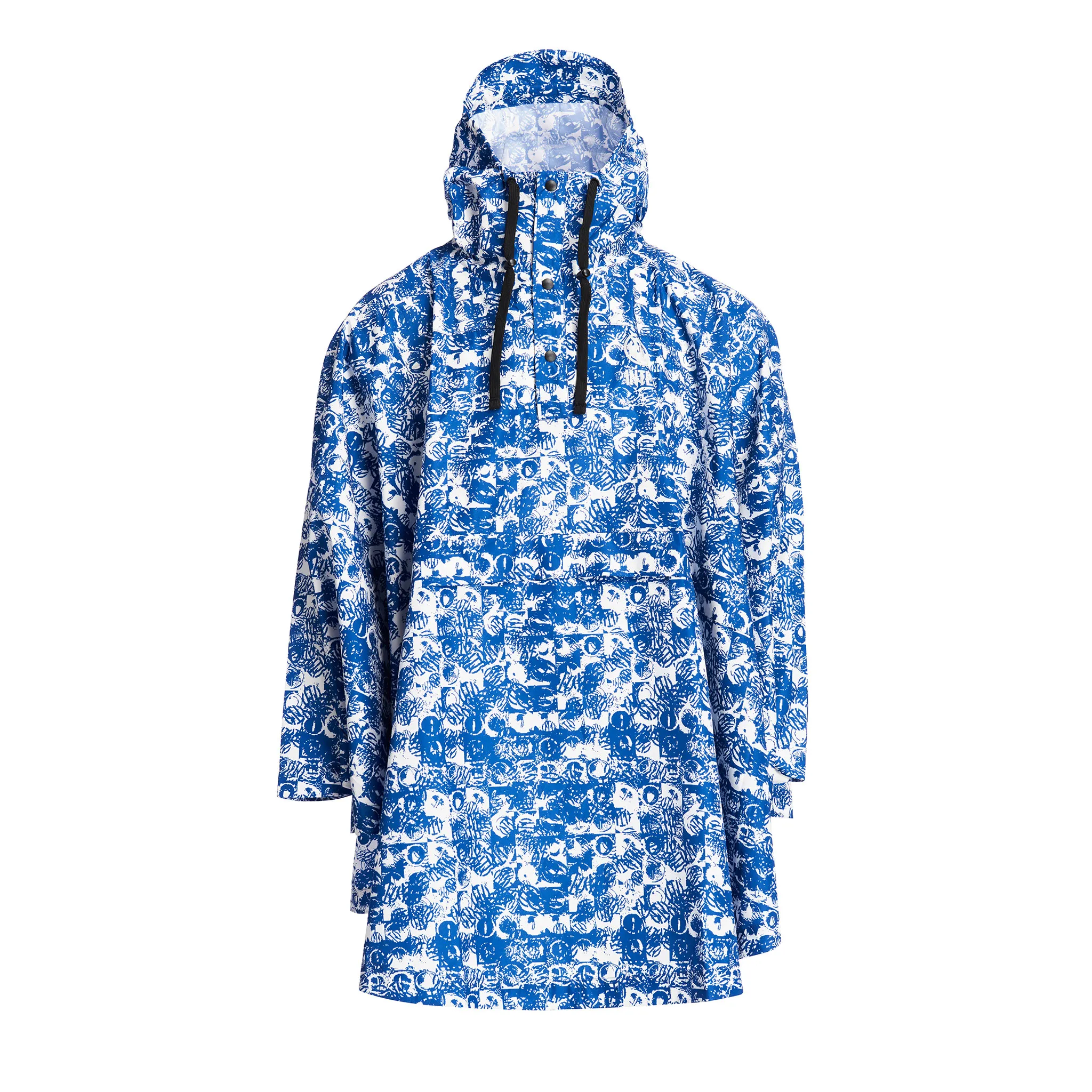 IM PONCHO ESTAMPADO ALLOVER
