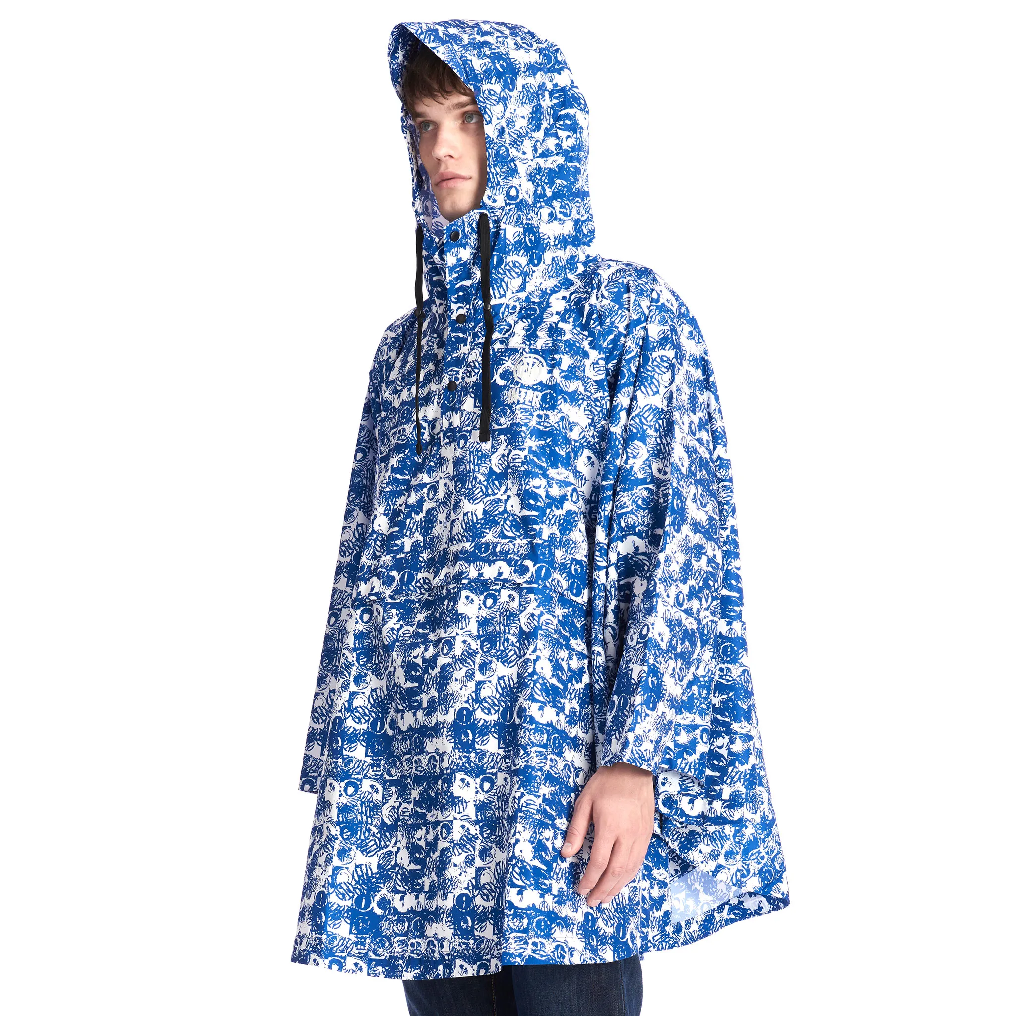 IM PONCHO ESTAMPADO ALLOVER