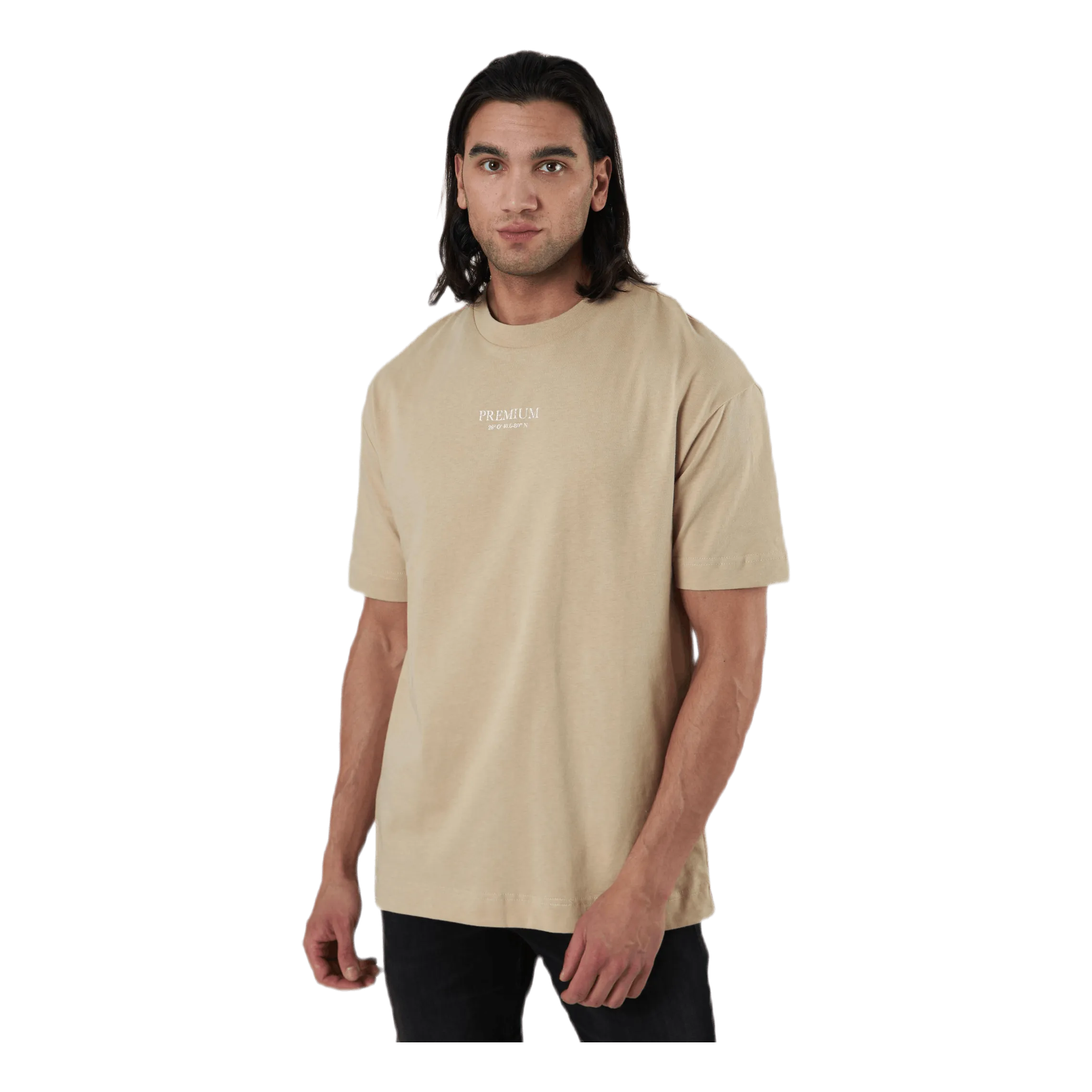 Jack & Jones Geo Box Fit Ss Tee White