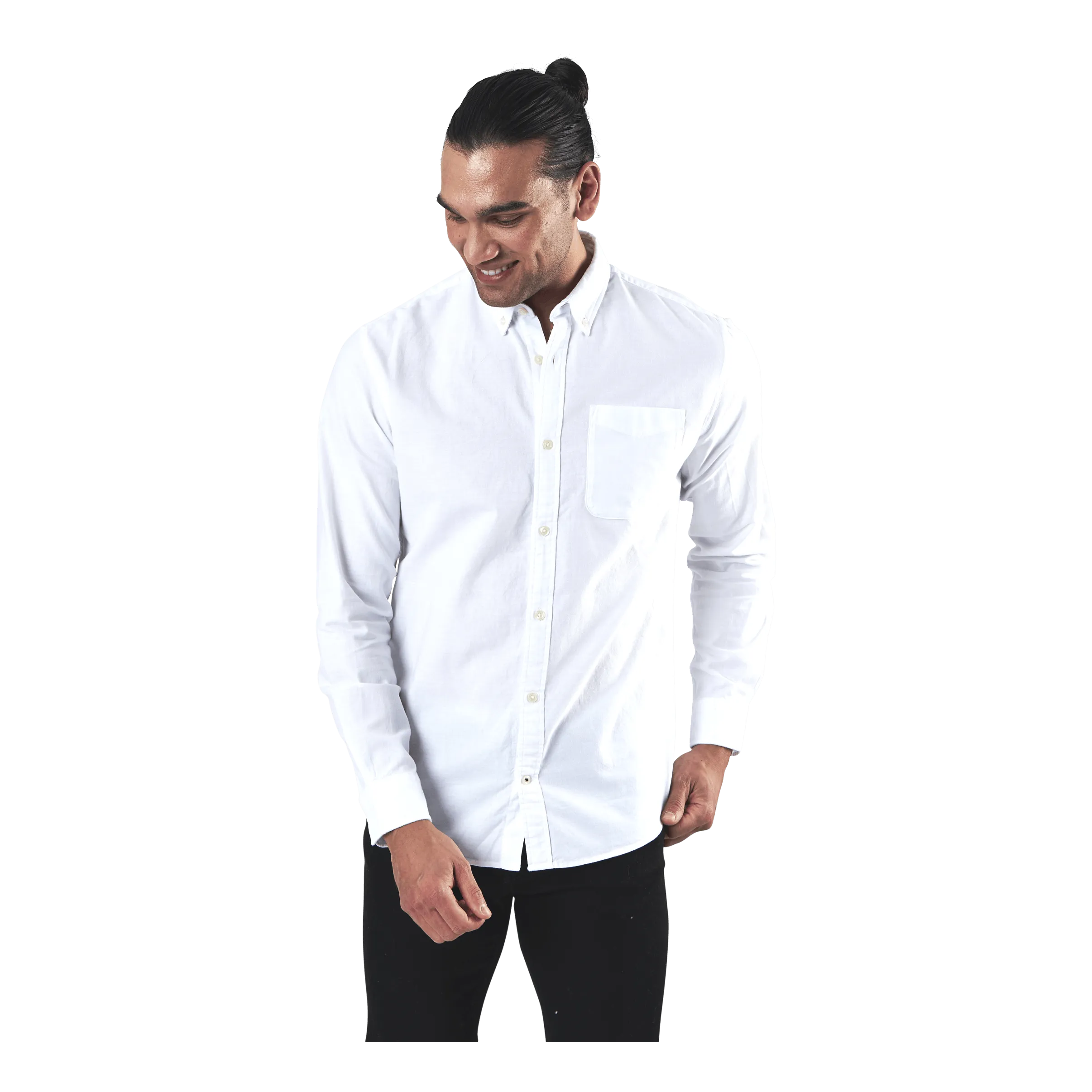 Jack & Jones Oxford Shirt L/S White
