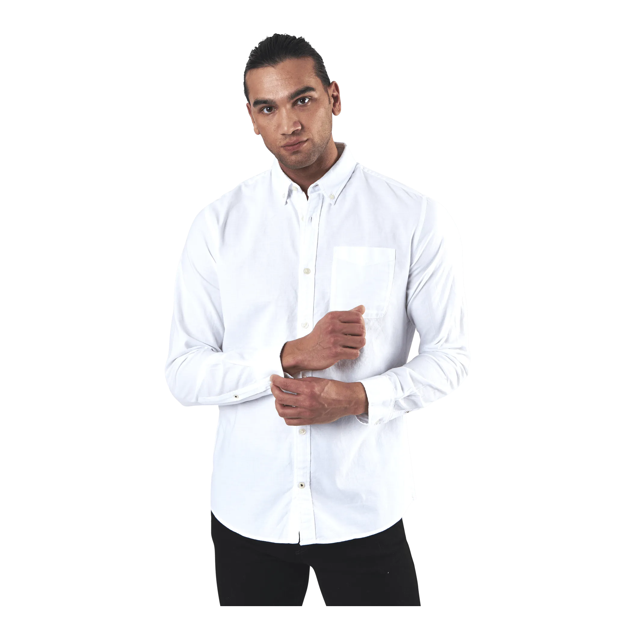 Jack & Jones Oxford Shirt L/S White