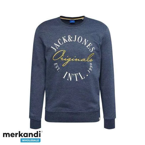 JACK & JONES Sudadera con capucha y sudadera para hombre