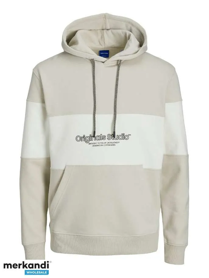 JACK & JONES Sudadera con capucha y sudadera para hombre