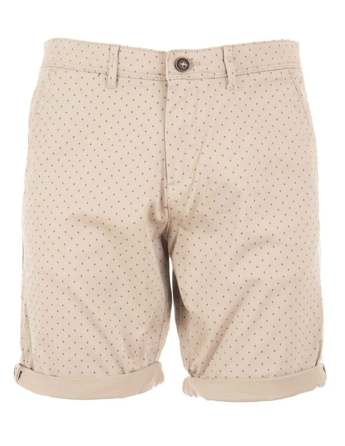 JACK & JONES  SHORT OXFORD TAN JPSTBOWIE JJSHORT SA PRINTED 12230336 HOMBRE