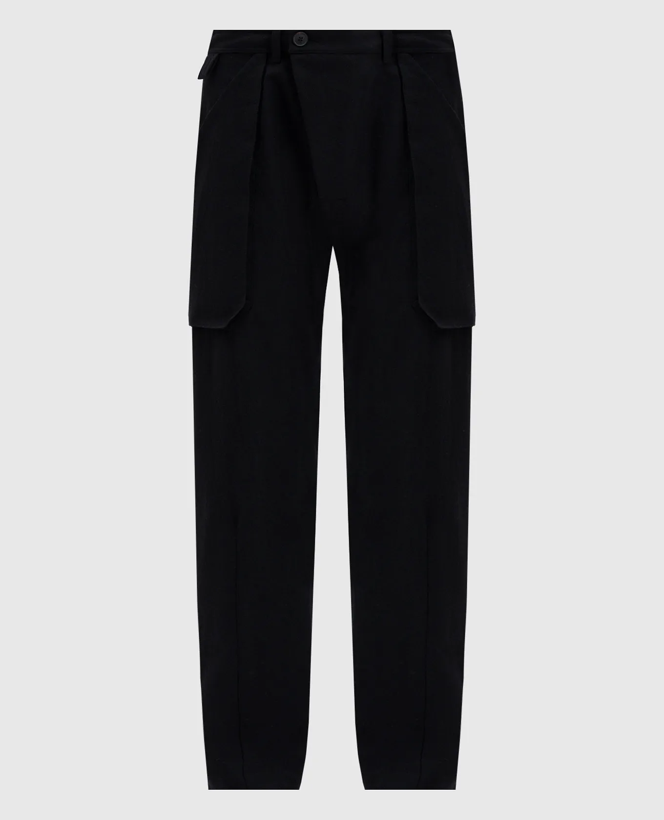 Jan Jan Van Essche Black pants with alpaca wool