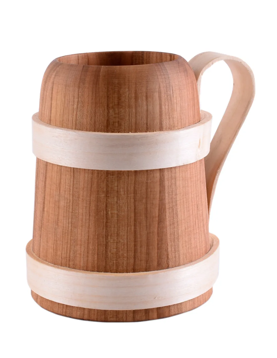 Jarra de cerveza medieval de madera (0,5 l.)