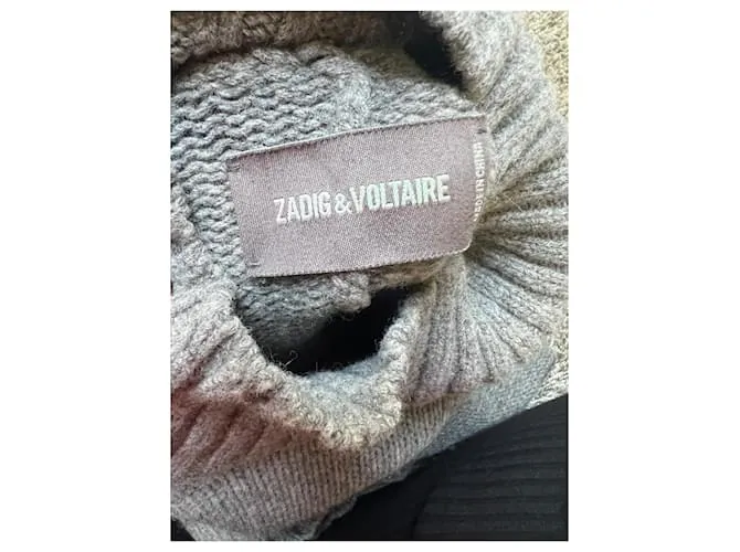 Jersey Alma de Zadig & Voltaire No me importa Gris 