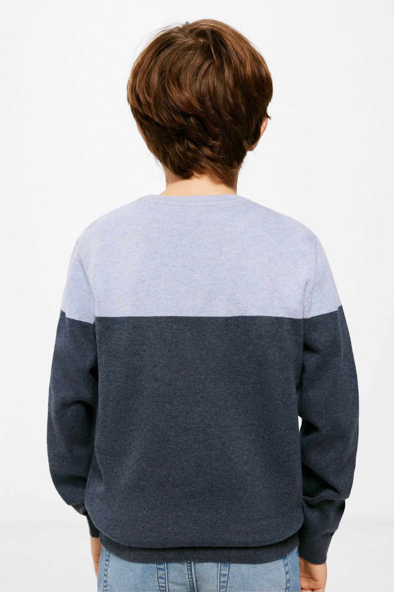 Jersey block color niño