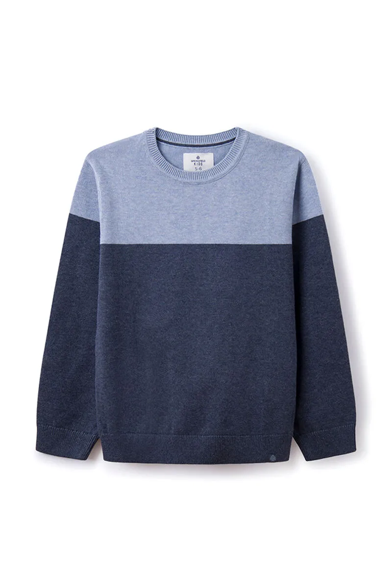 Jersey block color niño