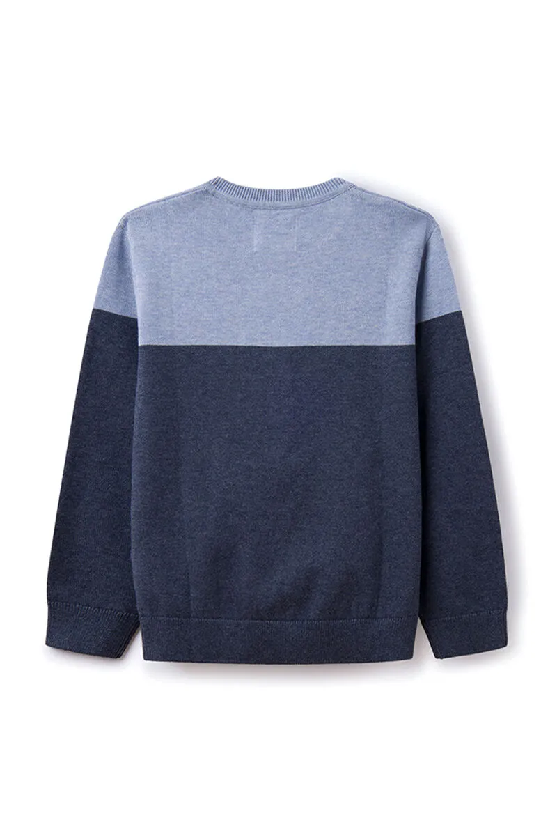 Jersey block color niño