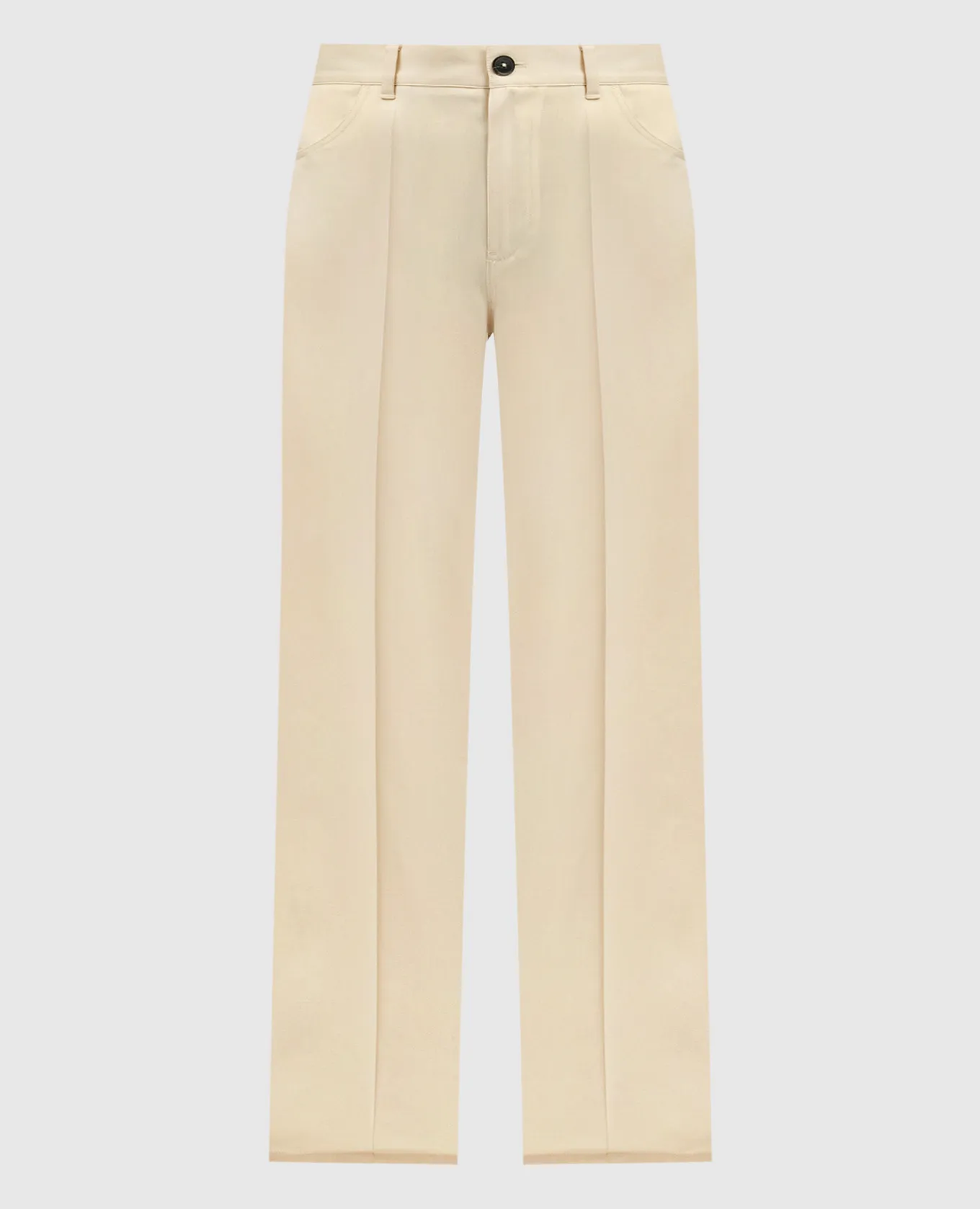 Jil Sander Beige pants made of wool