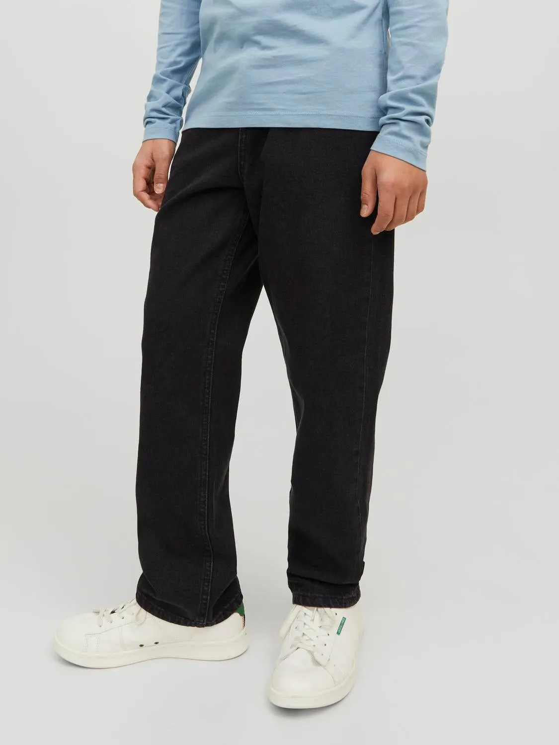 JJICHRIS JJORIGINAL MF 3462 Vaqueros de corte holgado Junior | Negro | Jack & Jones®