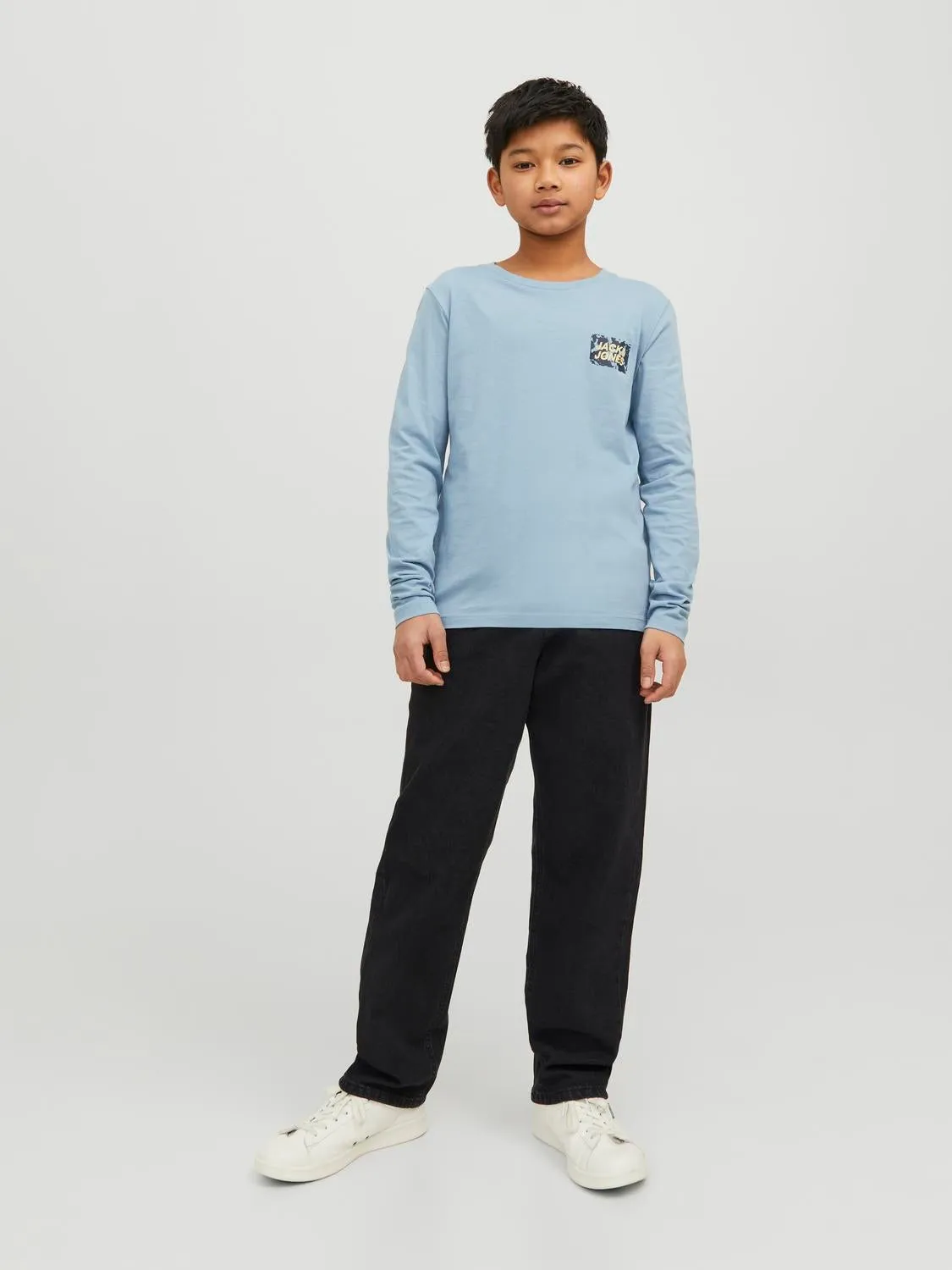 JJICHRIS JJORIGINAL MF 3462 Vaqueros de corte holgado Junior | Negro | Jack & Jones®