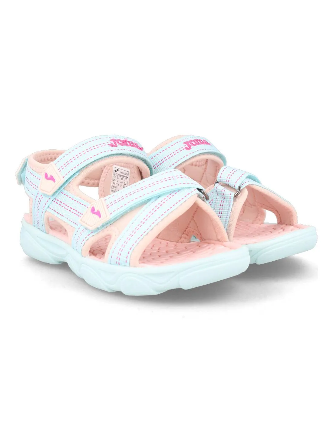 JOMA  SANDALIA WAVE JR 2327 TURQUESA ROSA