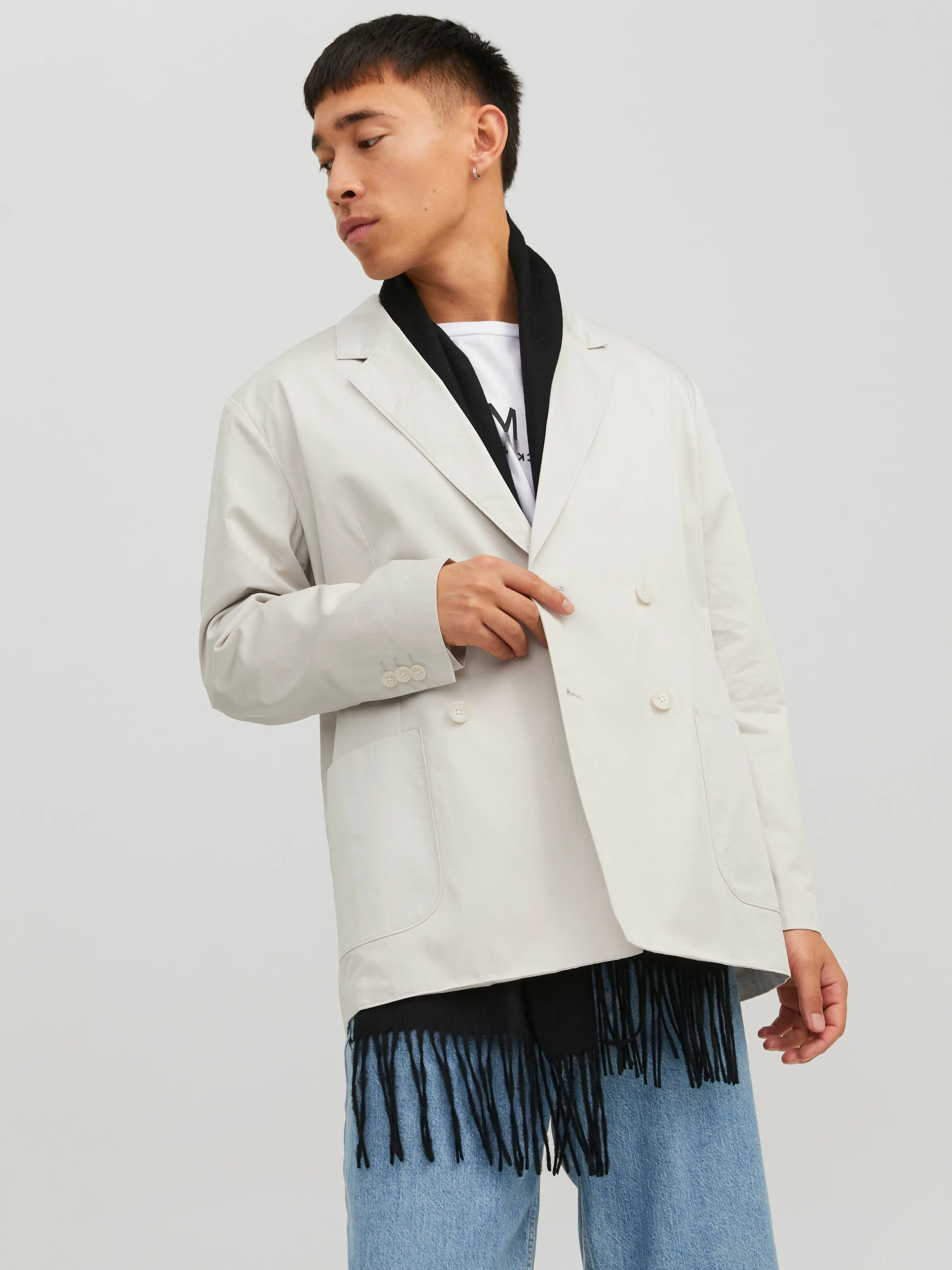 JPRHANK Blazers Corte relaxed | Beige | Jack & Jones®