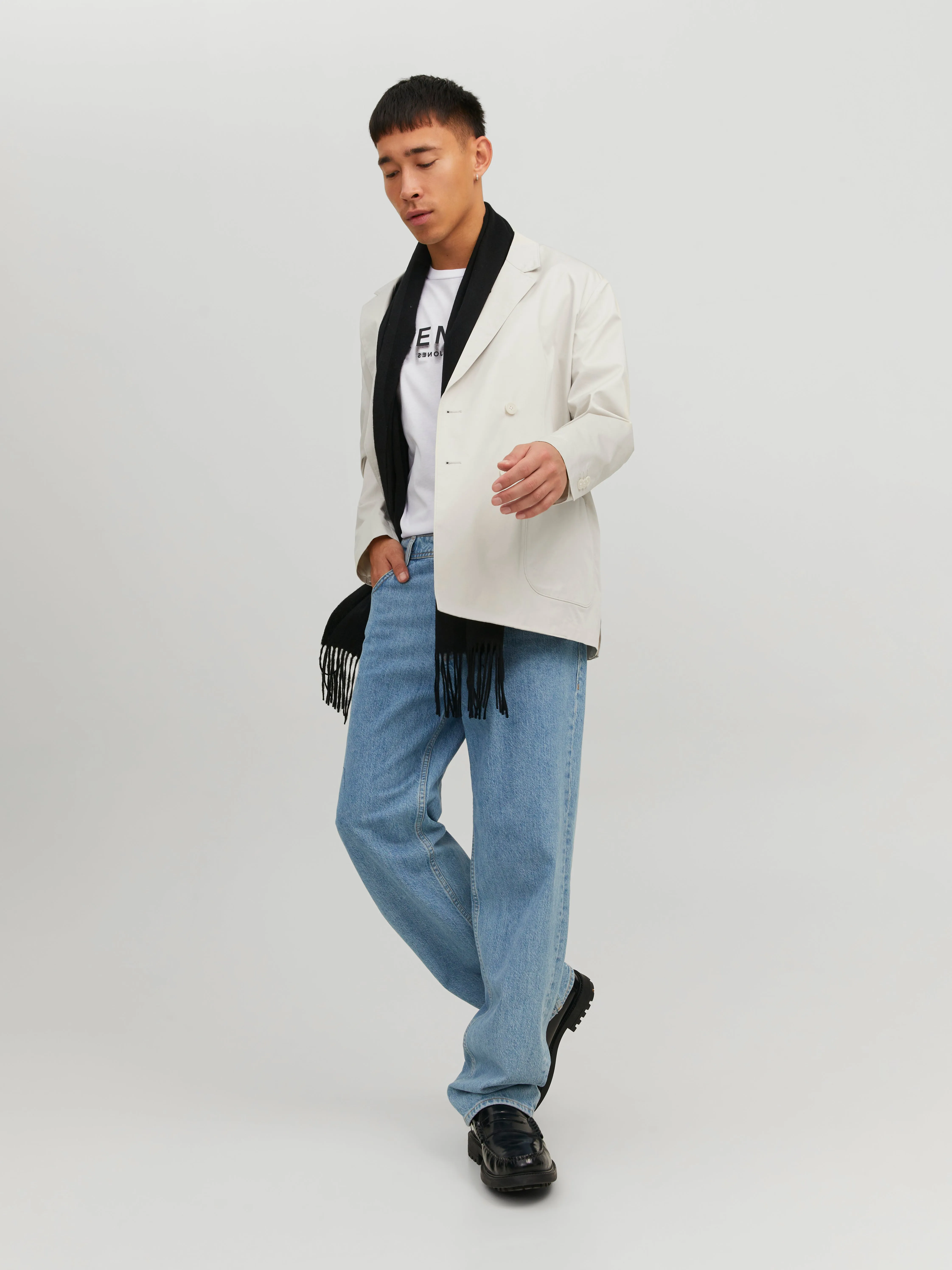 JPRHANK Blazers Corte relaxed | Beige | Jack & Jones®