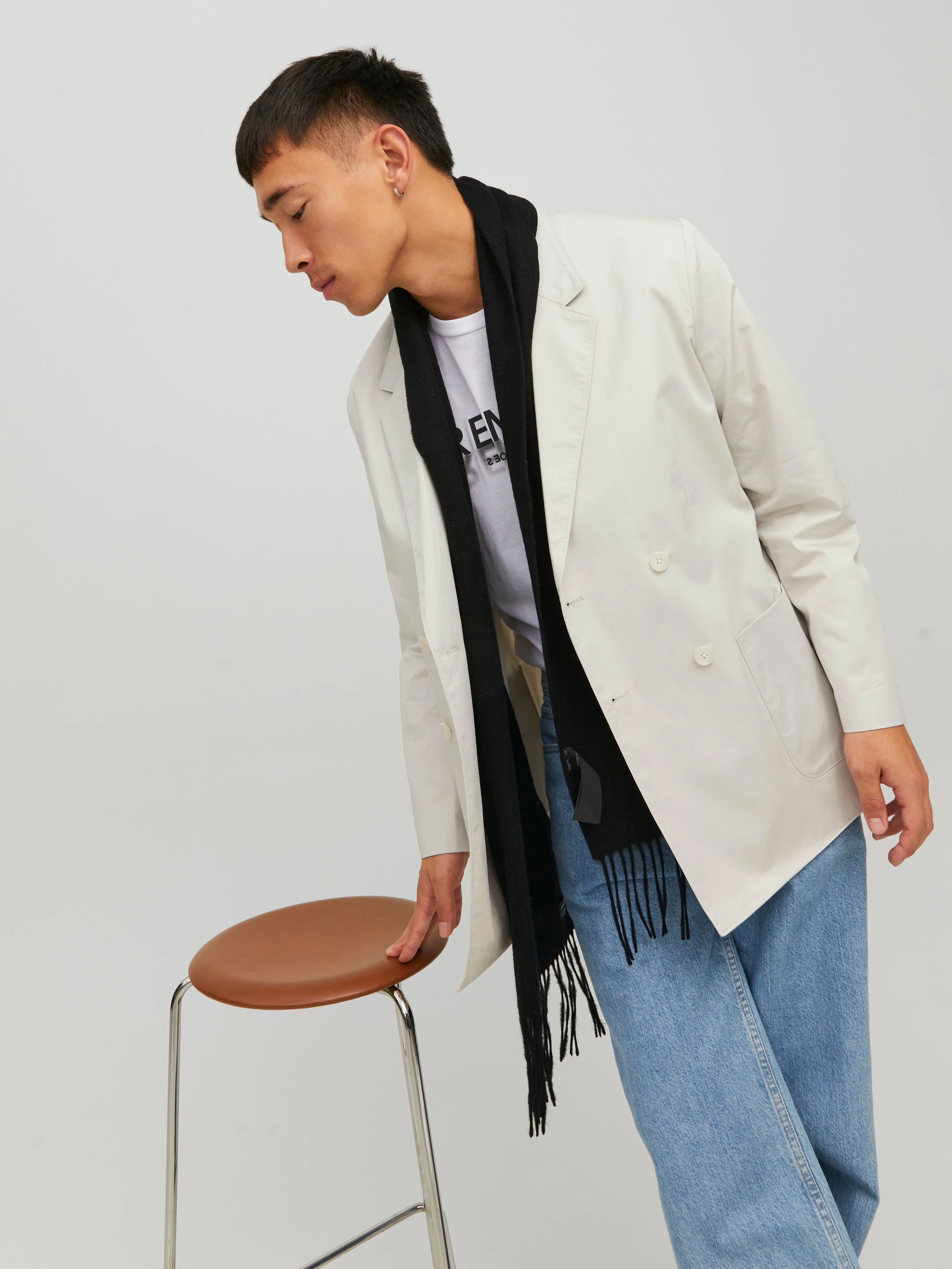JPRHANK Blazers Corte relaxed | Beige | Jack & Jones®