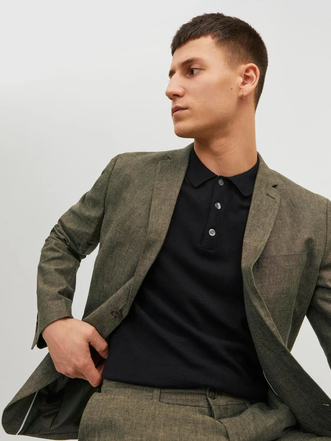 JPRRIVIERA Blazers Corte slim | Verde oscuro | Jack & Jones®
