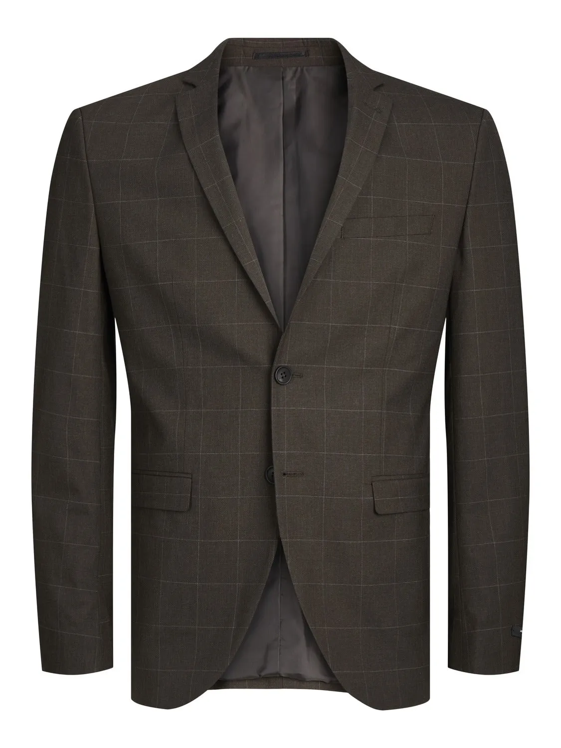 JPRSOLARIS Blazers Corte super slim | Marrón oscuro | Jack & Jones®