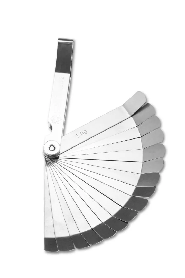 JUEGO DE CALIBRADORES DE GALGAS CURVA 16PZ 0.05  1MM