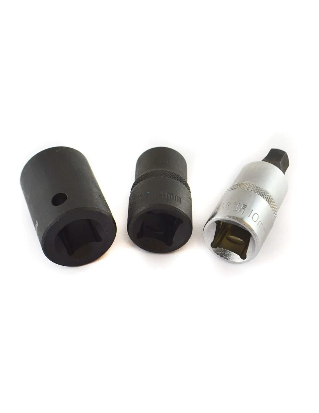 JUEGO DE VASOS PARA FRENOS  1/2" PENTAGONALES Y PUNTA PENTAGONAL Bendix y Girling 3 piezas