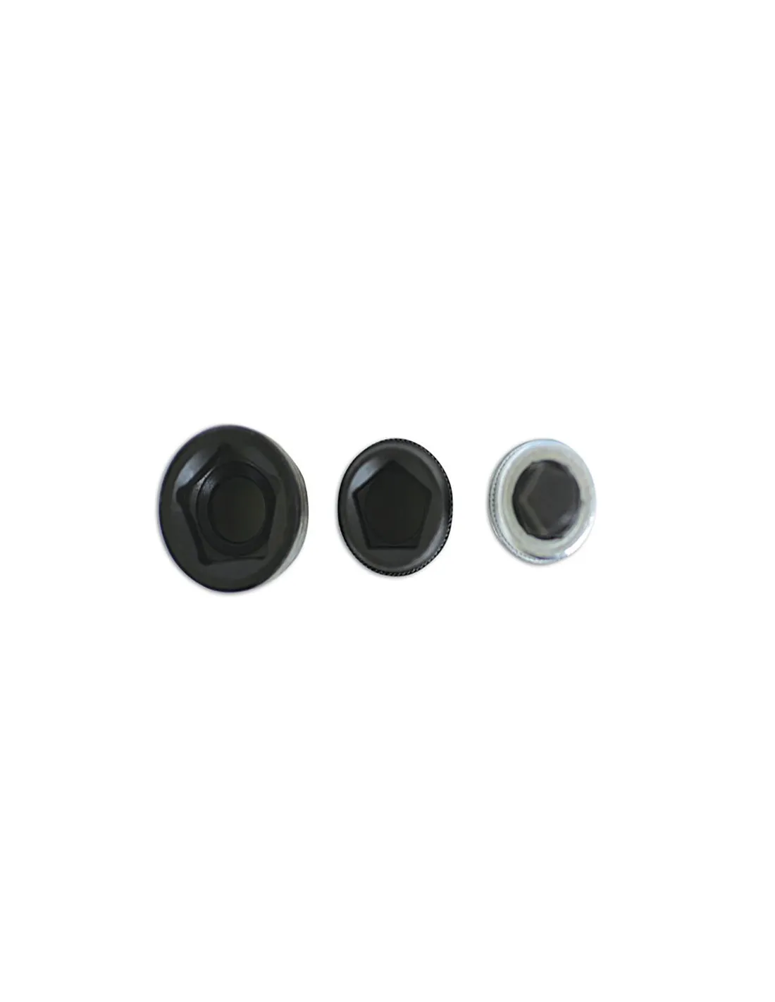 JUEGO DE VASOS PARA FRENOS  1/2" PENTAGONALES Y PUNTA PENTAGONAL Bendix y Girling 3 piezas